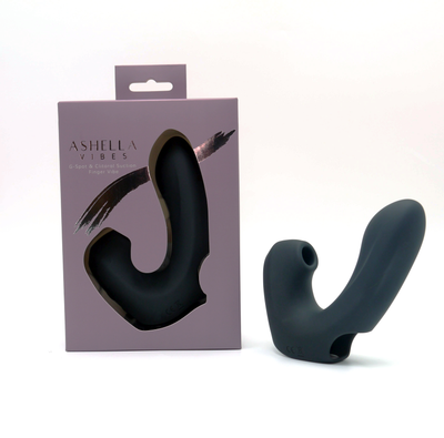 Ashella Vibes G-spot Clitoral Suction Finger Vibe - One Stop Adult Shop