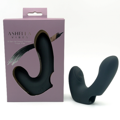 Ashella Vibes G-spot Clitoral Thumper Finger Vibe - One Stop Adult Shop