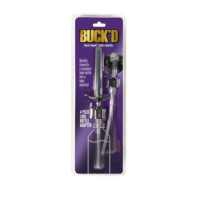 Buckd Lube Injector 4 Pc Bottle Adapter - One Stop Adult Shop