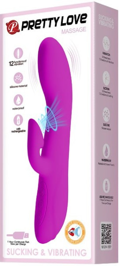 Rechargeable Massage Vibrator (Purple) - One Stop Adult Shop