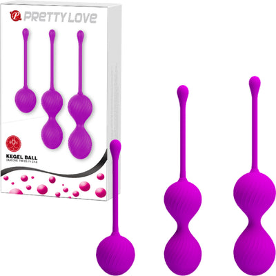 Kegel Ball Kit (Purple) - One Stop Adult Shop