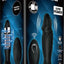 Powerful Vibrating Anal Plug (Black) - One Stop Adult Shop