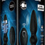 Powerful Vibrating Anal Plug (Black) - One Stop Adult Shop