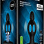 Silicone Vibrating Anal Plug (Black) - One Stop Adult Shop