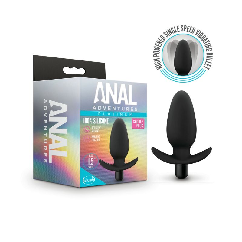 Anal Adventures Platinum Silicone Saddle Plug - One Stop Adult Shop