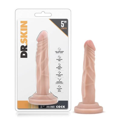 Dr Skin 5in Mini Cock Beige - One Stop Adult Shop