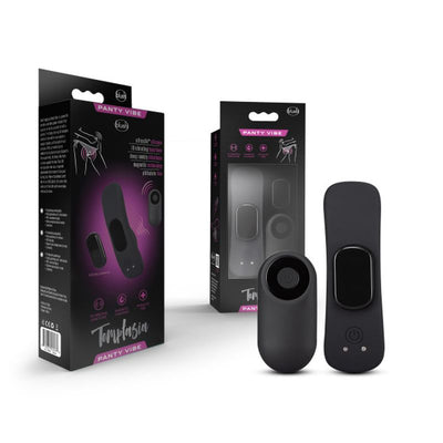 Temptasia Panty Vibe w Remote Control Black - One Stop Adult Shop