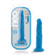 Neo Dual Density Cock Neon 7.5in Blue - One Stop Adult Shop