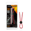 Stay Hard Silicone Loop Cock Ring Black - One Stop Adult Shop