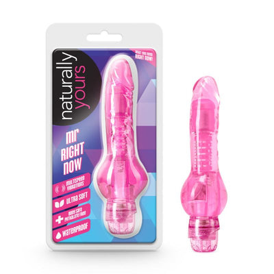 Naturally Yours Mr. Right Now Pink - One Stop Adult Shop