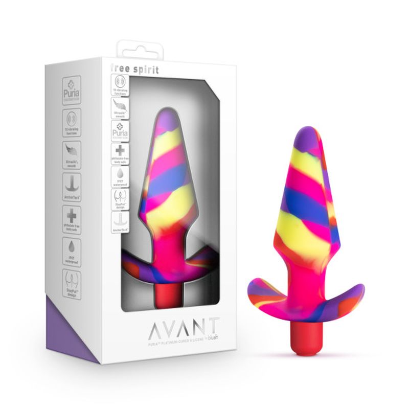 Avant Free Spirit Scarlet Butt Plug - One Stop Adult Shop