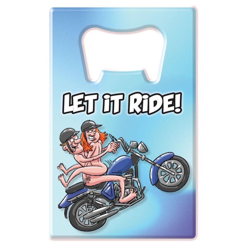 Let It Ride Bottle Opener - One Stop Adult Shop