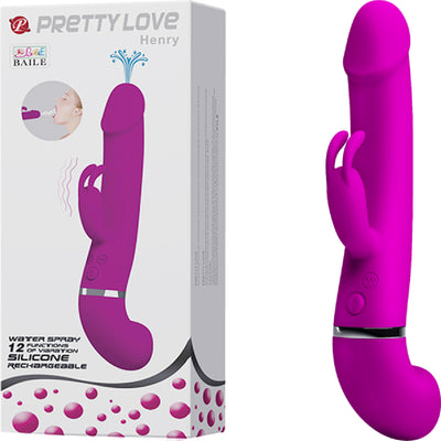 Rechargeable Squirting Henry (Purple) - One Stop Adult Shop