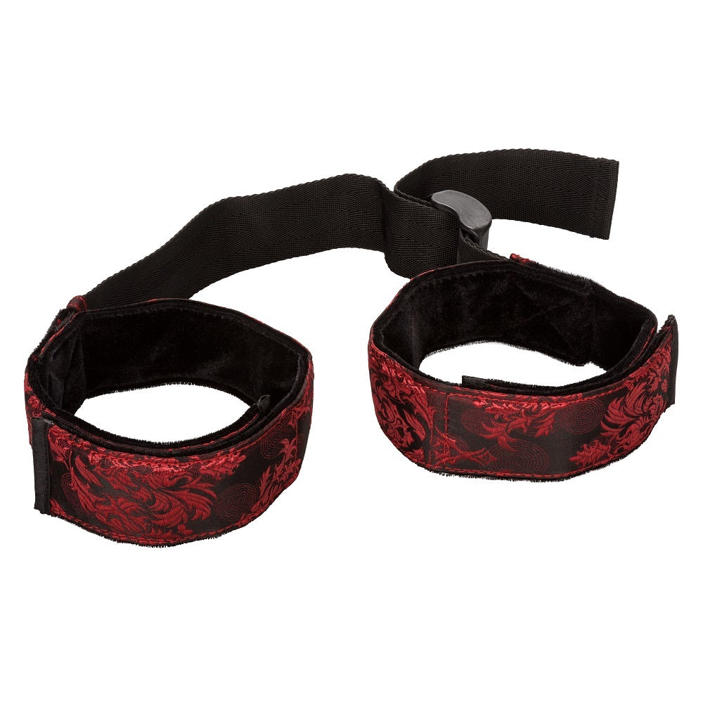 Scandal Bicep Restraint Red - One Stop Adult Shop