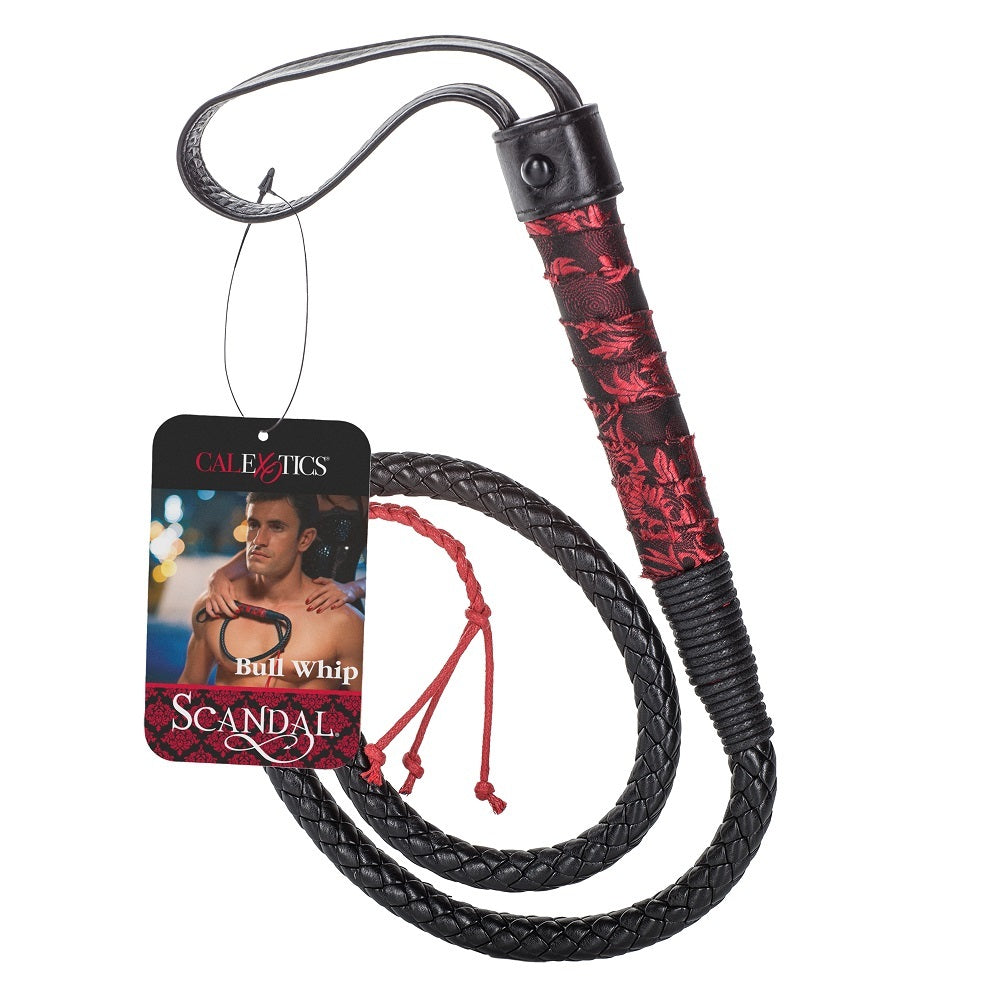 Scandal Bull Whip Red - One Stop Adult Shop