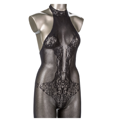 Scandal Halter Lace Body Suit - One Stop Adult Shop