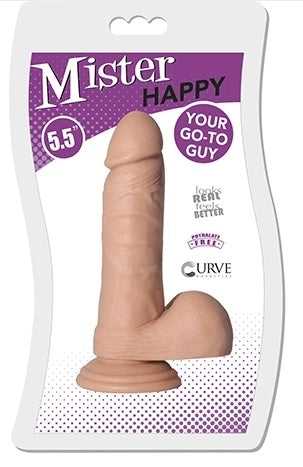 Mister Happy - Vanilla 5.5" Insertable - One Stop Adult Shop