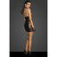 Power Wetlook Short tulle dress w Inserts & Corset Binding - One Stop Adult Shop