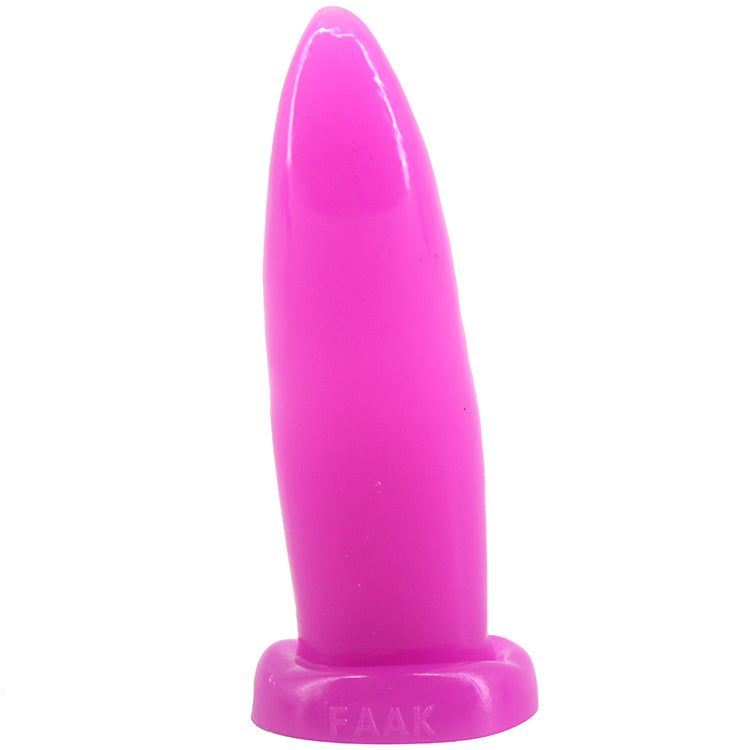 Tongue Shape Anal Plug Purple - One Stop Adult Shop