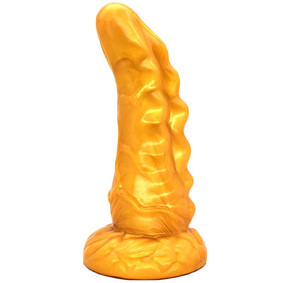 Dragon Horn Dildo Gold - One Stop Adult Shop