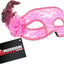 Feathered Masquerade Masks Pink - One Stop Adult Shop