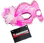 Masquerade Masks Pink - One Stop Adult Shop