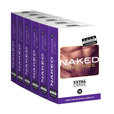 Naked King Size 12's 6pk - One Stop Adult Shop