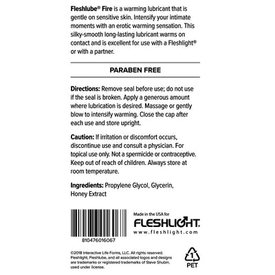 Fleshlube Fire 4oz - One Stop Adult Shop