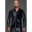 Powerwetlook PVC Long Sleeved Shirt w Button Placket - One Stop Adult Shop