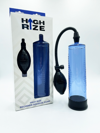 High Rize Beginner Squeeze Pump Blue - One Stop Adult Shop
