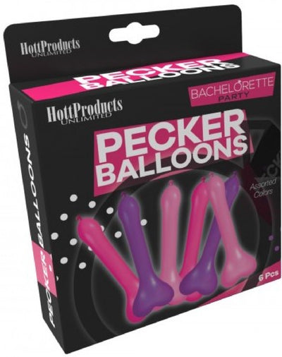 Bachelorette - Pecker Party Balloons - One Stop Adult Shop