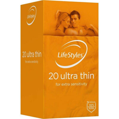 LifeStyles Ultra Thin 20pk - One Stop Adult Shop