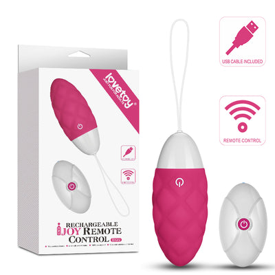 IJOY Wireless Remote Control Rechargeable Egg Pink - One Stop Adult Shop