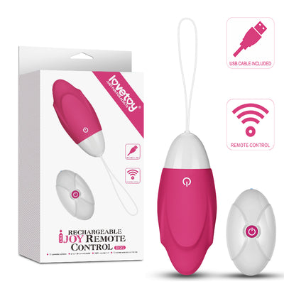 IJOY Wireless Remote Control Rechargeable Egg Pink - One Stop Adult Shop