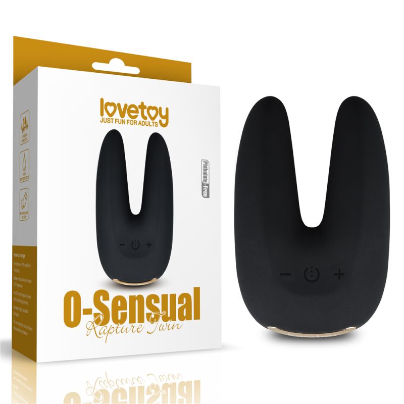 O Sensual Rapture Twin Vibrator - One Stop Adult Shop