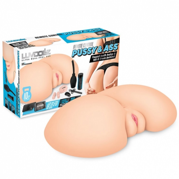 Luvdollz Remote Control Vibrating Butt - One Stop Adult Shop