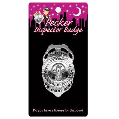Pecker Inspector Badge - One Stop Adult Shop