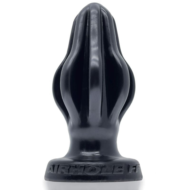 Airhole-1 Finned Buttplug Black - One Stop Adult Shop