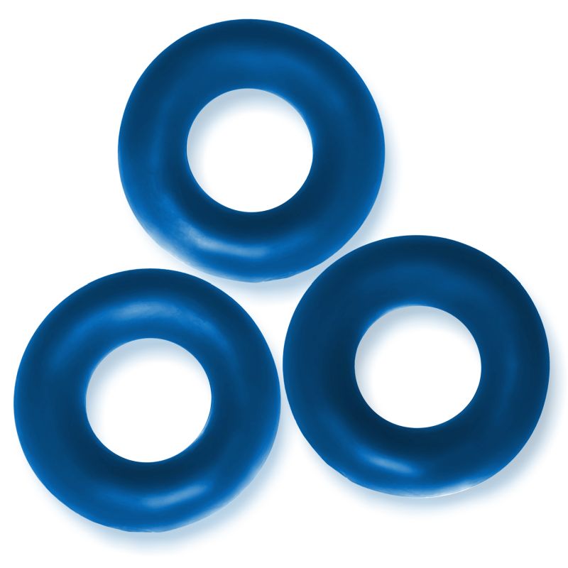 Fat Willy 3 Pc Jumbo Cockrings Space Blue - One Stop Adult Shop