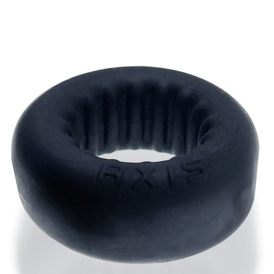 Axis Rib Griphold Cockring Black Ice - One Stop Adult Shop