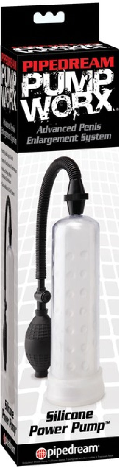 Silicone Power Pump (Clear) - onestopadultshopau