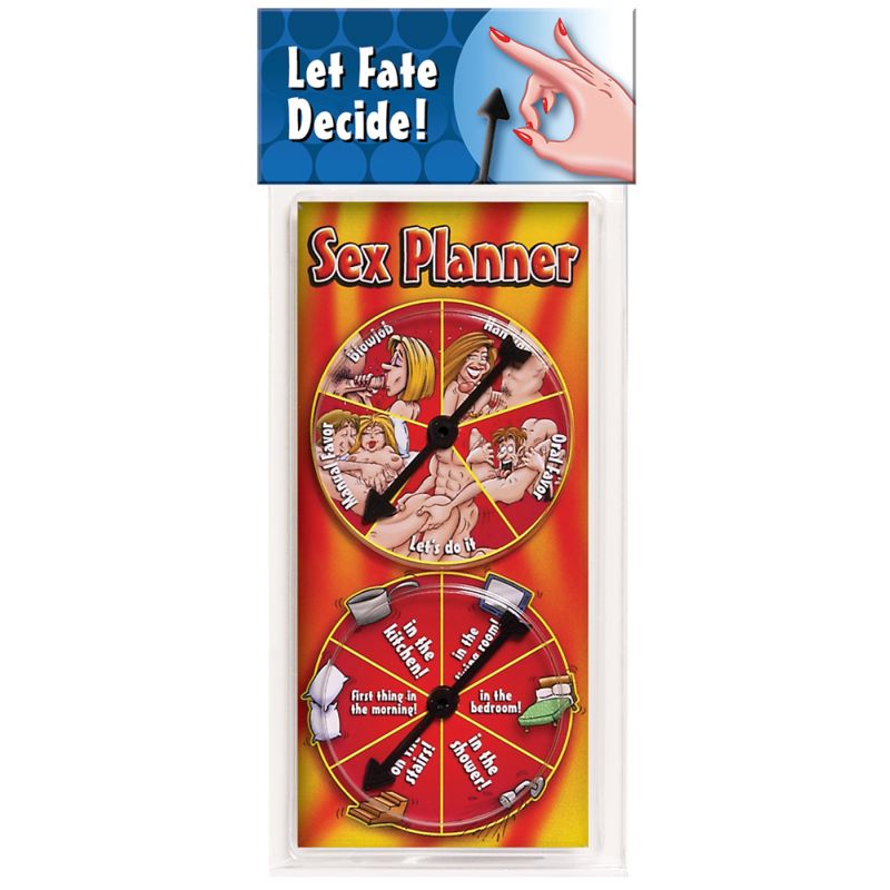 Sex Planner Spinner Game - One Stop Adult Shop