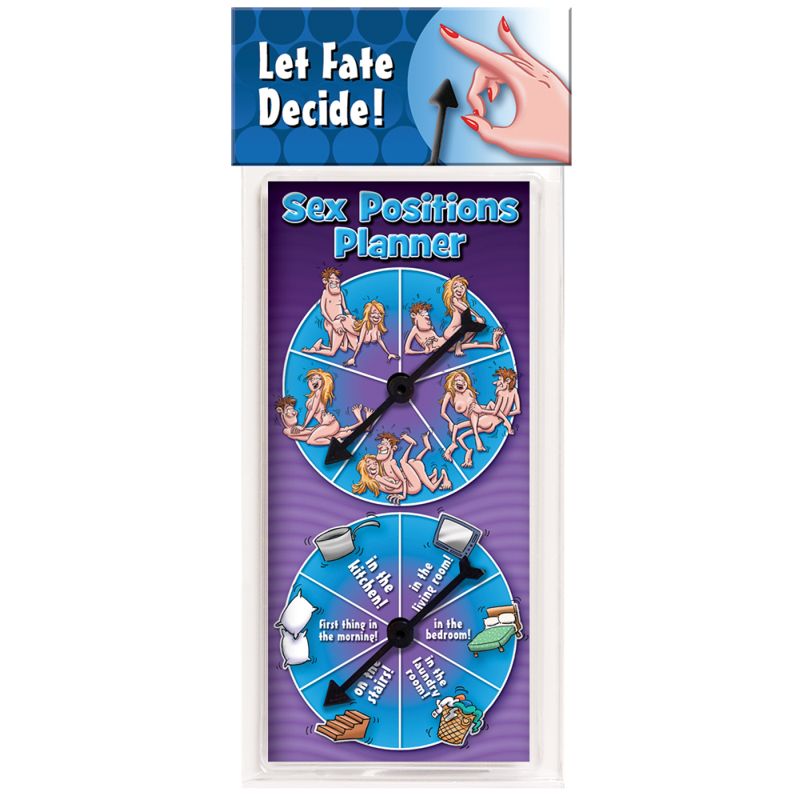 Sex Positions Planner Spinner Game - One Stop Adult Shop