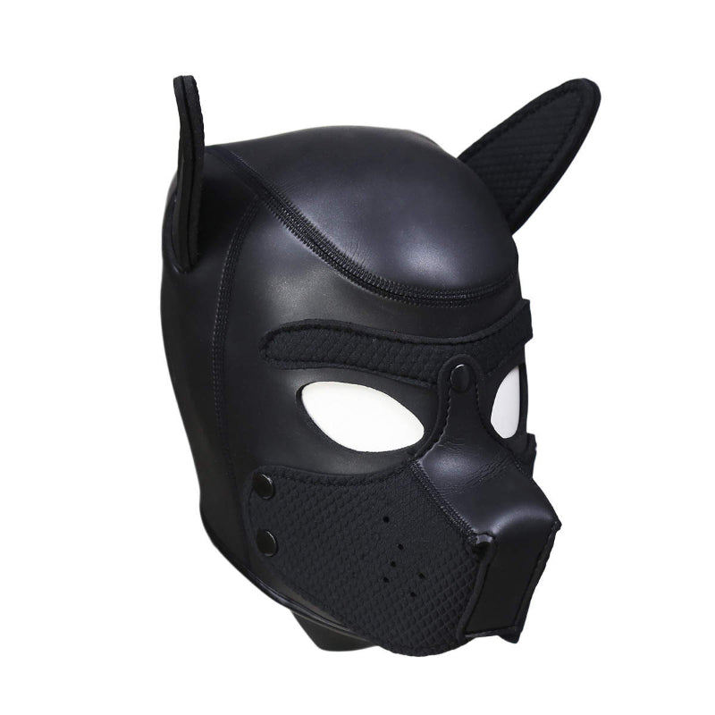 Puppy Play Mask Black - One Stop Adult Shop