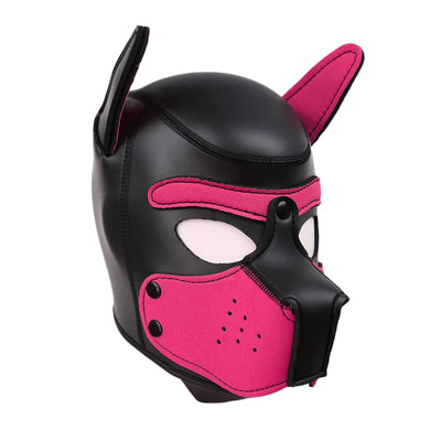 Puppy Play Mask Pink - One Stop Adult Shop