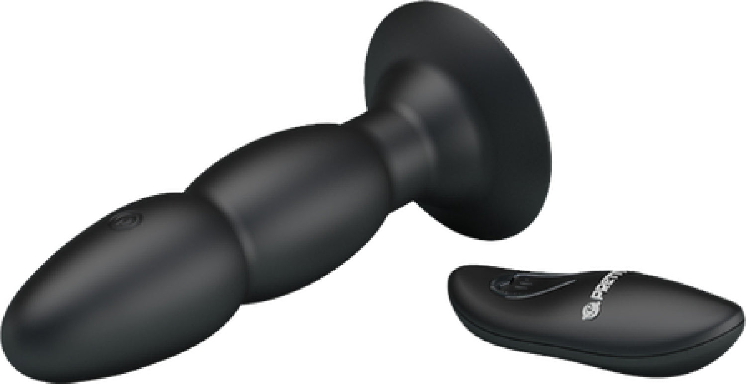 PrettyLove - Beaded For Extra Pleasure Remote Butt Plug - One Stop Adult Shop