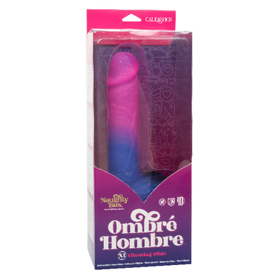 Naughty Bits Ombre Hombre XL Vibrating Dildo - One Stop Adult Shop