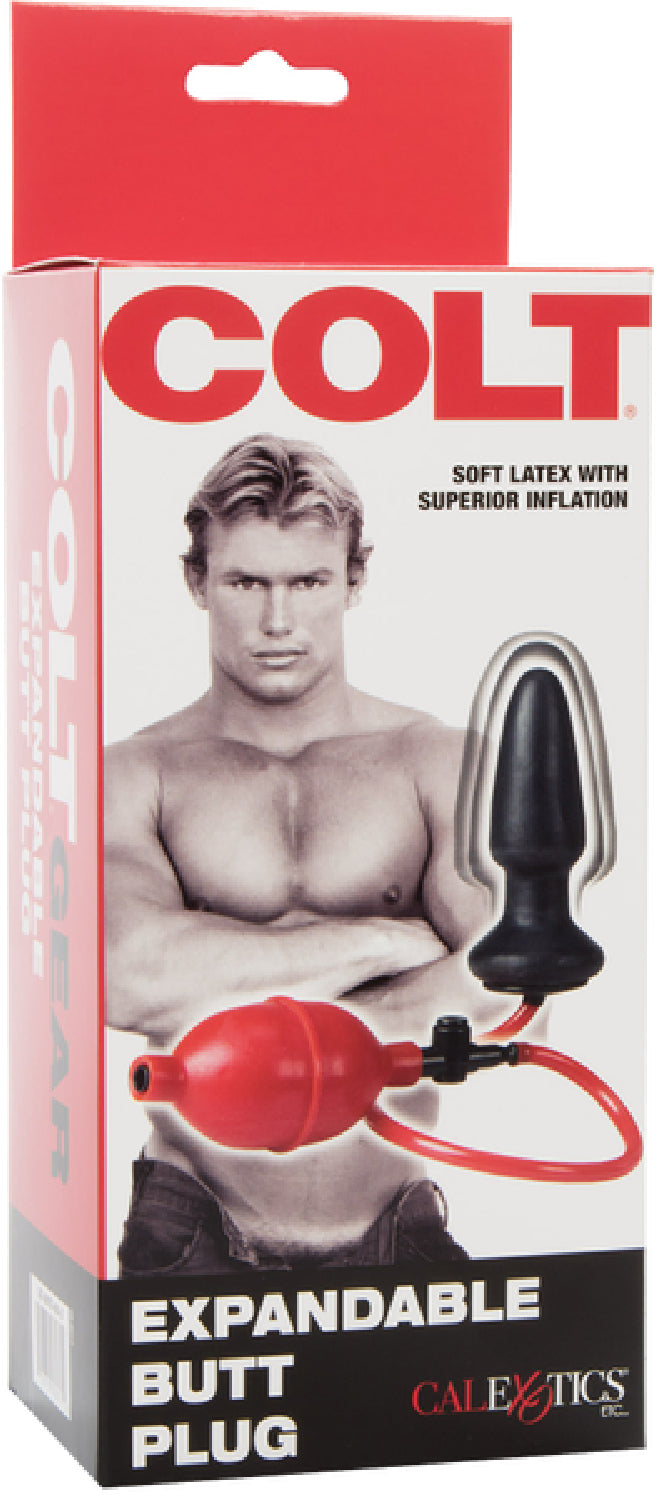 Colt Expandable Butt Plug Black - One Stop Adult Shop