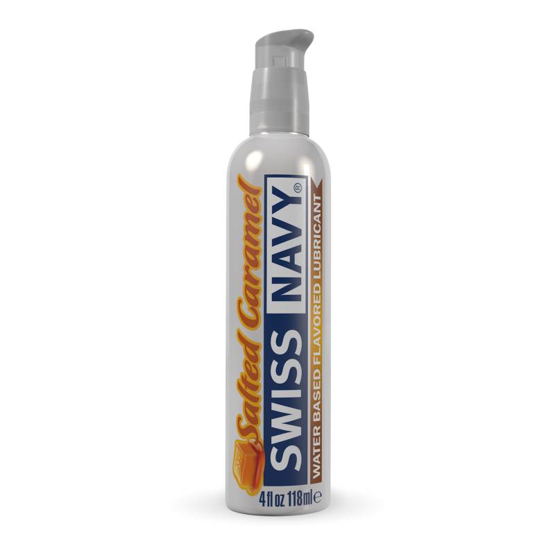 Swiss Navy Salted Caramel Lubricant 4oz - One Stop Adult Shop