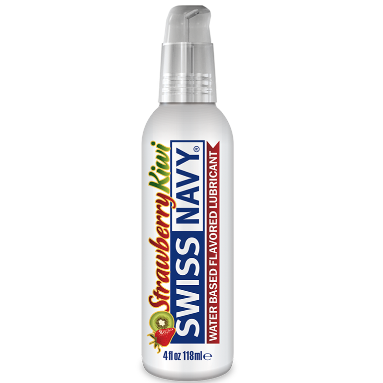 Strawberry Kiwi Water Based Flavored Lubricant 4oz - One Stop Adult Shop